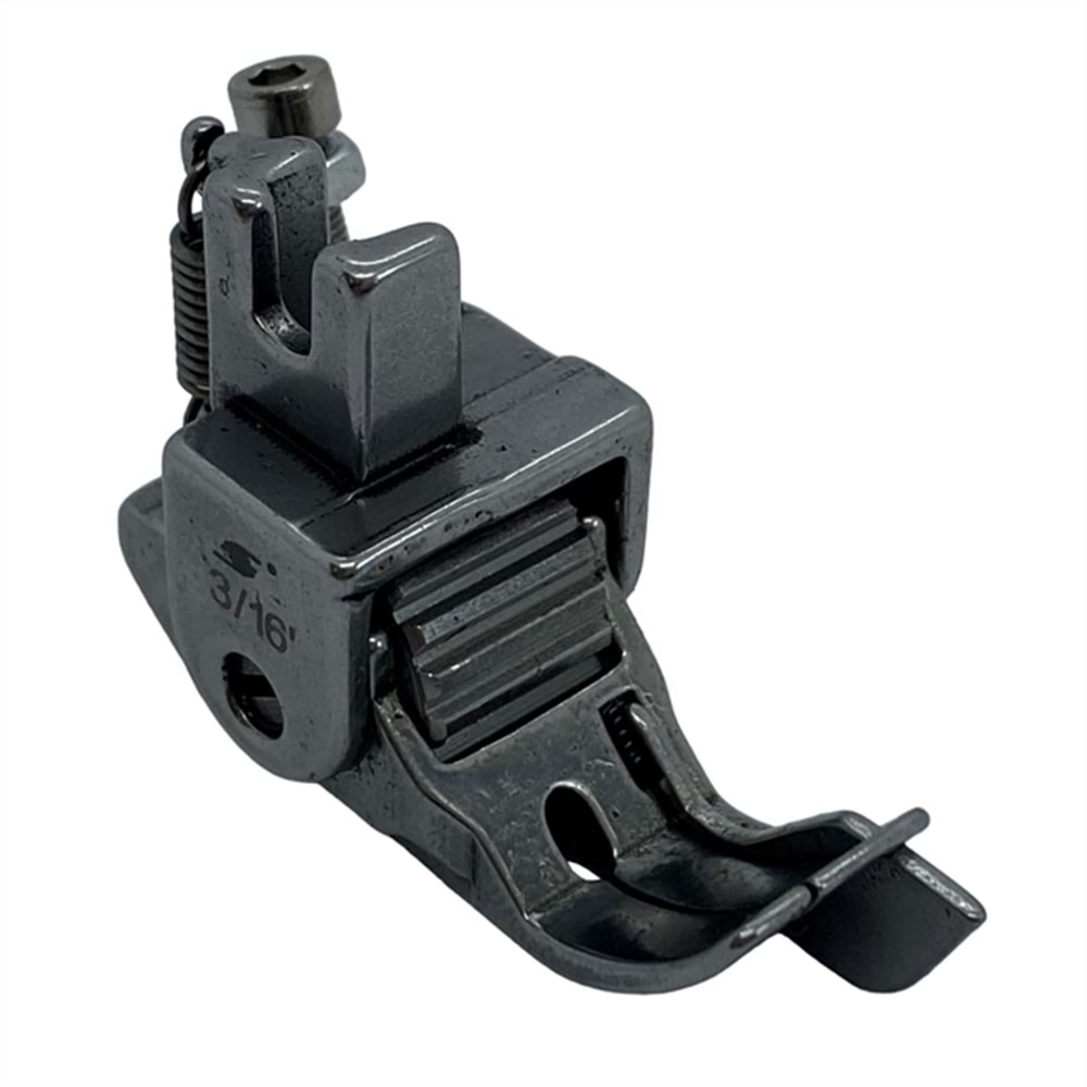 Düz Makine Sp-18 Model Tırnaklı Çima Metal Teker Ayak / HS-GL04 3/16