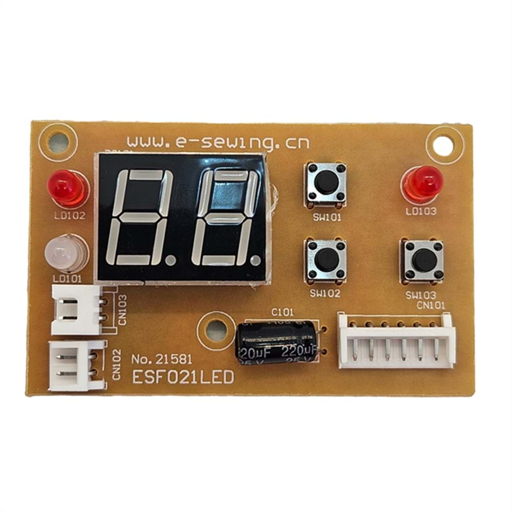 Model 2200 Dikiş Makinesi Led Ekran Panel Kartı / 21581