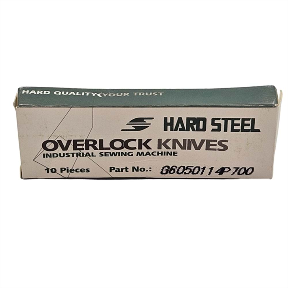 Kingtex Overlok Kot Alt Bıçak/ G6050114P700 10ADET