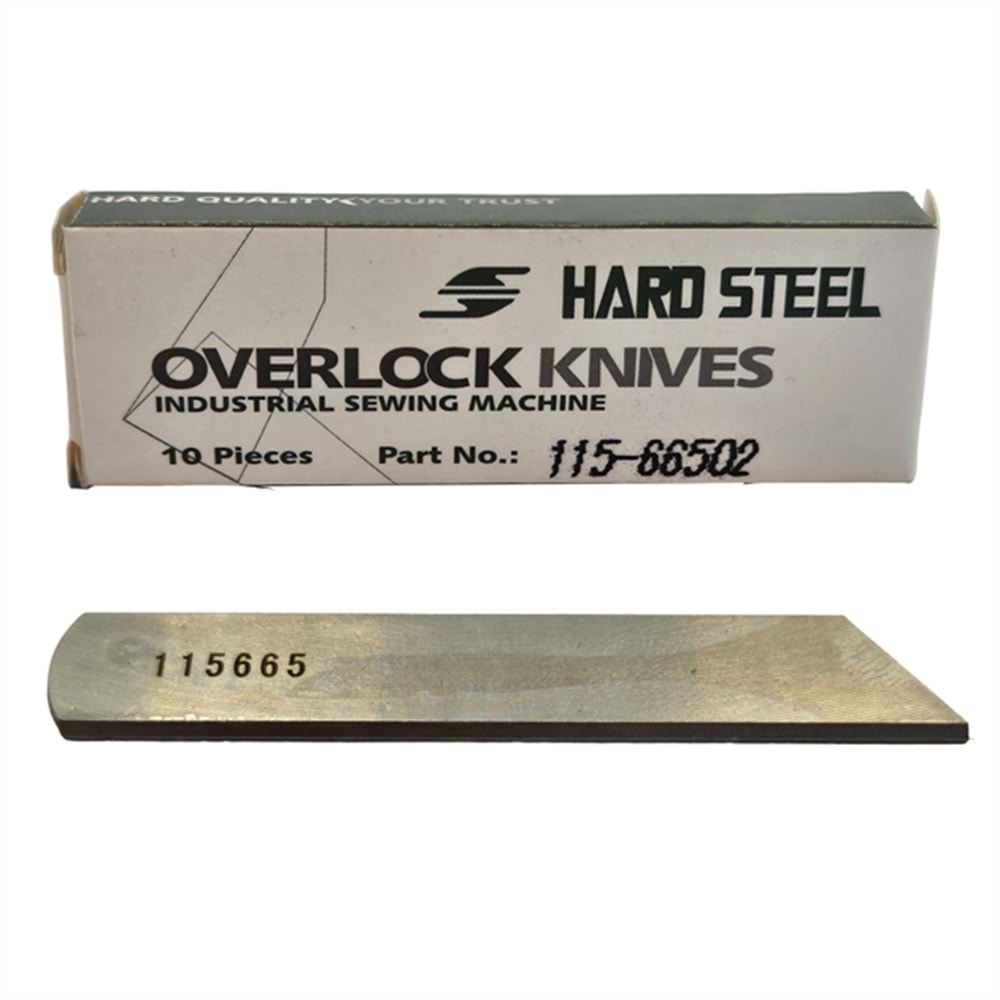 Juki Overlok 6700-6900 Alt Bıçak / 115-66502 10ADET