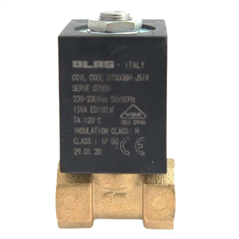 Ütü Solenoid Valf 1/4 (Ayarsız) / TY 70006/AE