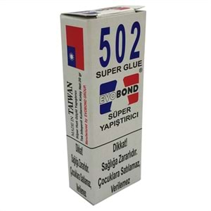 502 Süper Yapıştırıcı 20Gr