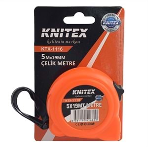 Çelik Şerit Metre 5Mt X 19Mm / KTX-1116