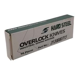 Kingtex Overlok UH8000 Alt Bıçak / 2120000715 10ADET