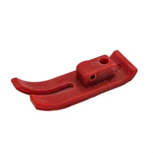 Düz Makine Sert Plastik Ayak Tabanı (Kırmızı) / MT-18B (Red)