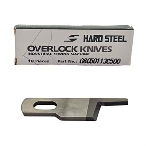 Kingtex Overlok Kot Üst Bıçak/ G6050113C500 10ADET