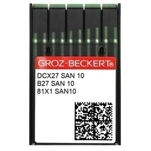 Overlok Dikiş İğnesi / DCX27(B27) SAN10 11/75 100ADET