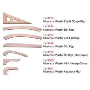 Taba Plastik Riga Cetvel Takım (7 Parça)