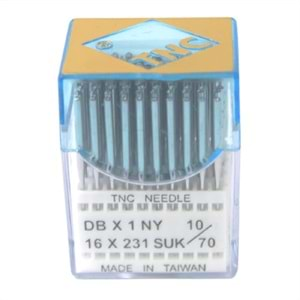 Düz Makine İnce Dip Dikiş İğnesi / DBX1 SUK 10/70 100ADET