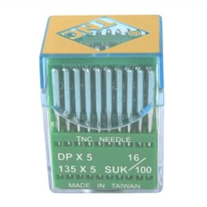 Düz Makine Kalın Dip Dikiş İğnesi / DPX5 SUK 16/100 100ADET