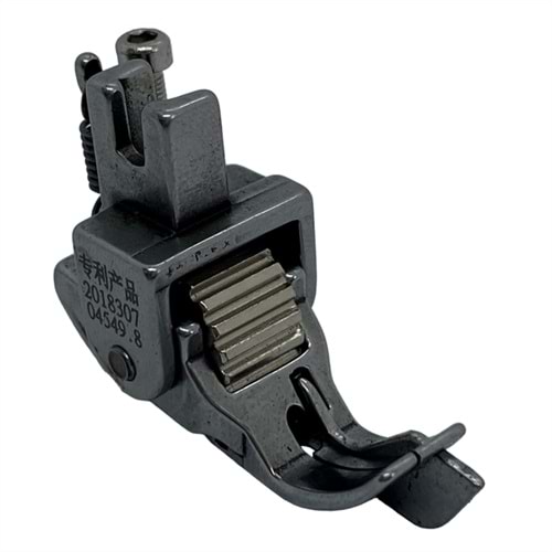 Düz Makine Sp-18 Model Tırnaklı Çima Metal Teker Ayak / HS-GL04 1/32