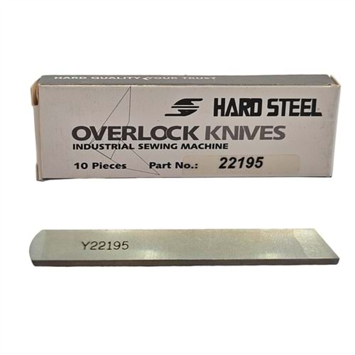 Yamato Overlok Z6000 Alt Bıçak / 22195 10ADET