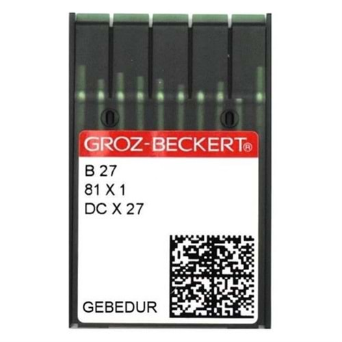 Overlok Dikiş İğnesi / DCX27(B27) GEBEDUR 9/65 100ADET