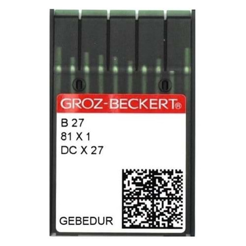 Overlok Dikiş İğnesi / DCX27(B27) GEBEDUR 10/70 100ADET