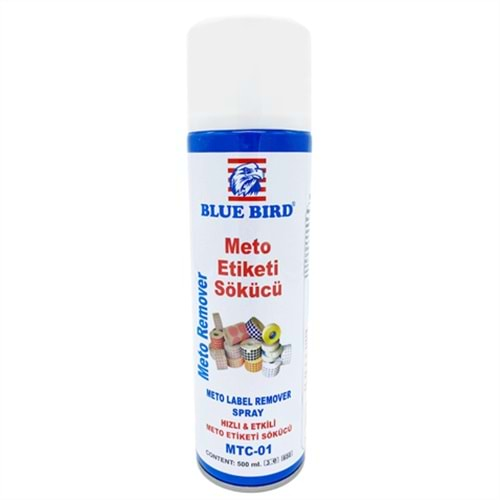 Meto Etiketi Sökücü Sprey 500Ml / BLUE-021 (MTC-01)