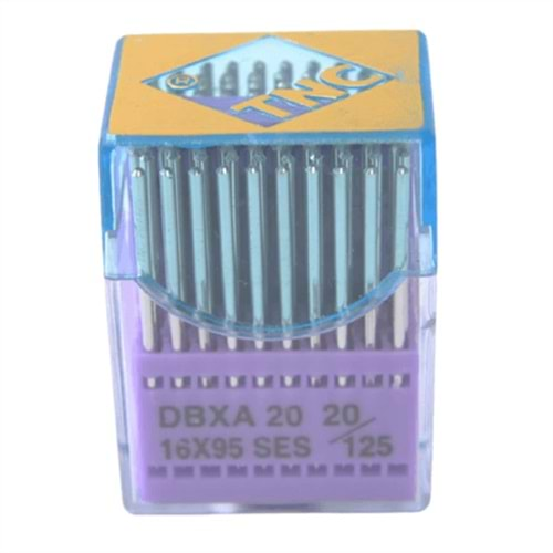 Düz Makine İnce Dip Dikiş İğnesi / DBXA20 (DBX1) SES 20/125 100ADET