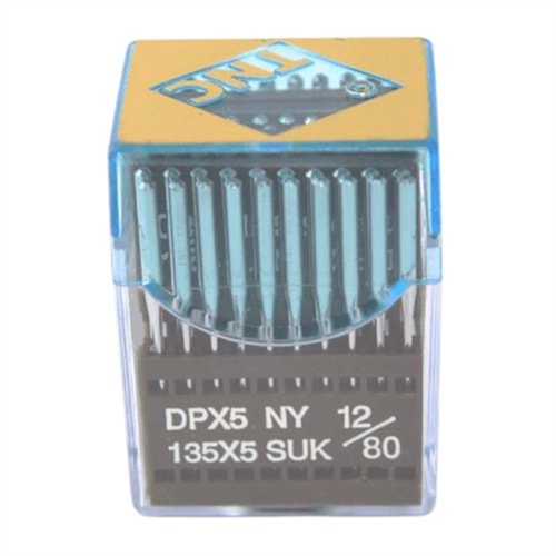 Düz Makine Kalın Dip Dikiş İğnesi / DPX5 SUK 12/80 100ADET