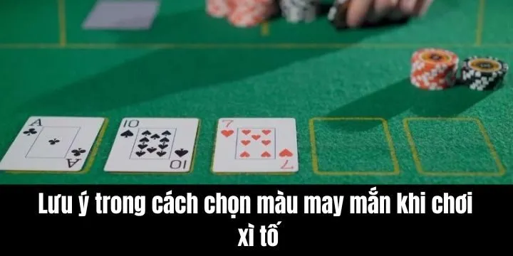 Một số lưu ý quan trọng khi lựa chọn màu phong thủy poker